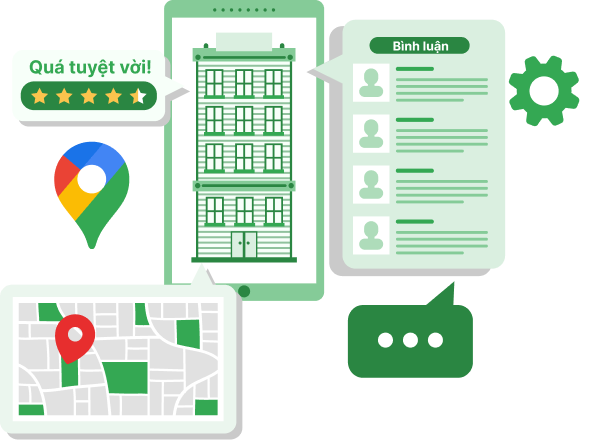 Dịch vụ quản lý & tăng đánh giá Google Maps – Tăng uy tín thật, khách hàng thật